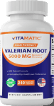 Vitamatic Valerian Root Sleep Aid 1300 mg 240 Caps