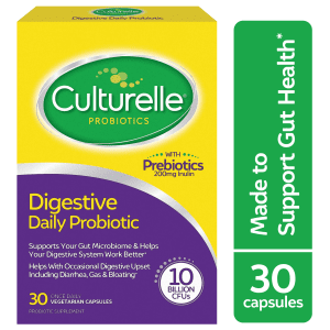 Culturelle Daily Probiotic for Digestive Health, 30 Caps