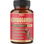 Ashwagandha Capsules with Turmeric & Ginger Support