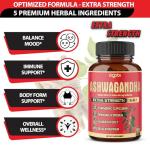 Ashwagandha Capsules with Turmeric & Ginger Support