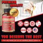 Ashwagandha Capsules with Turmeric & Ginger Support