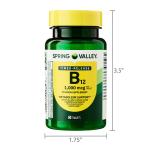 Spring Valley B12 1000mcg Energy Boost + Organizer