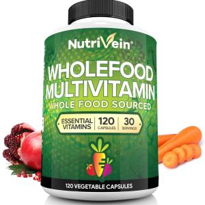 Nutrivein Whole Food Multivitamin for Daily Health