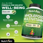 Nutrivein Whole Food Multivitamin for Daily Health