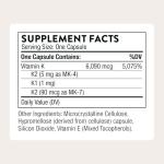 Thorne Vitamin K Capsules for Strong Bones