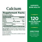 Nature's Bounty Calcium with Vitamin D3, 2-Pack
