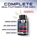 Men's Daily Multivitamin for Immune Support