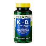 Spring Valley Vitamin K2 & D3 Veggie Capsules