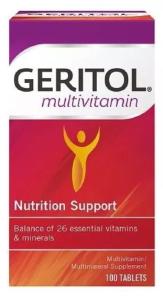 Geritol Complete Multivitamin Tablets - 100 Count