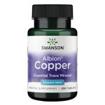 Swanson Copper Immune Support Supplement, 300 Tabs