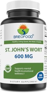 Brieofood St. John's Wort 600 mg - 180 Capsules