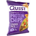 Quest Protein Chips, Loaded Taco, 19g Protein