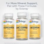 Solaray Zinc & Copper Amino Acid Capsules, 100 Count