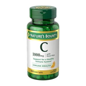 Nature's Bounty Vitamin C with Rose Hips, 1000mg