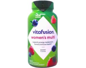 Vitafusion Women's Supercharged Berry Multivitamin Gummies