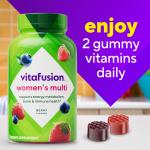 Vitafusion Women's Supercharged Berry Multivitamin Gummies