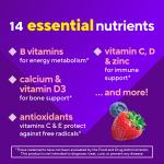 Vitafusion Women's Supercharged Berry Multivitamin Gummies