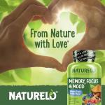Naturelo Brain Blend Supplement for Memory and Focus