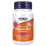 NOW Foods Vitamin D-3 2000 IU, 240 Softgels