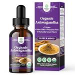 Organic Ashwagandha Liquid Drops for Energy & Mood