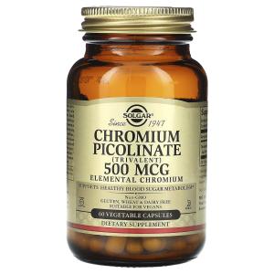 Solgar Chromium Picolinate 500 µg – 60 Veggie Caps