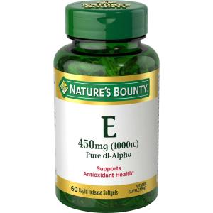 Nature's Bounty Vitamin E 1000 IU Softgels