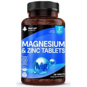 Magnesium & Zinc Supplement for Muscle and Immunity