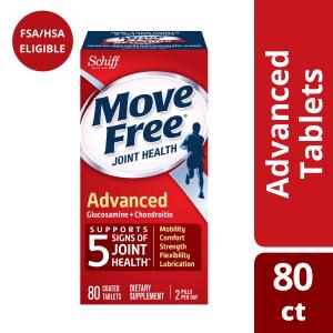 Move Free Advanced Joint Health Tablets, 80 Count