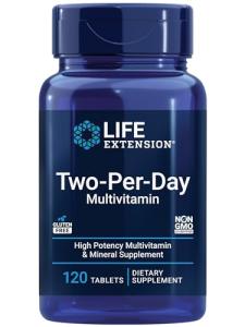 Life Extension Two-Per-Day High Potency Multi-Vitamin