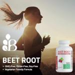 Bronson Beet Root Extra Strength 2000mg, 250 Veggie Tabs