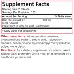 Bronson Beet Root Extra Strength 2000mg, 250 Veggie Tabs