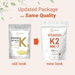 Vitamin K2 MK-4 & MK-7 Softgels with Coconut Oil