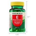 Spring Valley Vitamin E 400 IU Softgels, 100 Count