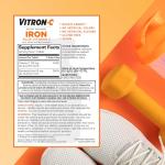Vitron-C Iron Supplement with Vitamin C, 60 Tablets