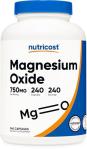 Nutricost Magnesium Oxide 750mg - 240 Capsules