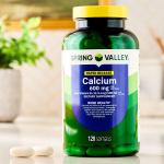 Spring Valley Calcium Softgels, 600 mg, 120 Count
