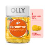 OLLY Probiotic Gummies for Digestive Support, Mango