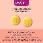 OLLY Probiotic Gummies for Digestive Support, Mango