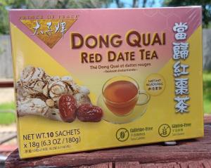 Prince of Peace Dong Quai Red Date Instant Tea 20 Bags