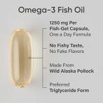 Triple Strength Omega 3 Fish Oil Supplement