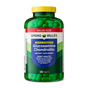 Spring Valley Triple Strength Glucosamine Chondroitin Tablets
