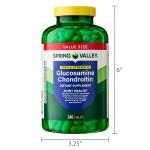 Spring Valley Triple Strength Glucosamine Chondroitin Tablets