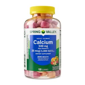 Spring Valley Calcium 500 mg & Vitamin D Gummies