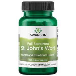 Swanson St. John's Wort 375 mg, 60 Capsules