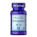 Puritan’s Pride B-Complex Plus B-12, 180 Tablets