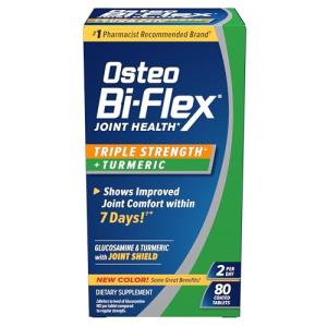 Osteo Bi-Flex Triple Strength Glucosamine Tablets, 80 Count