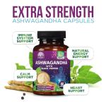 Organic Ashwagandha 1950 MG - Extra Strength Capsules