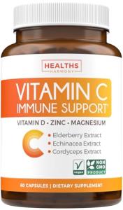 Vitamin C Immune Support with Elderberry & Zinc