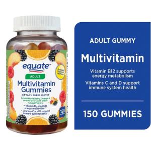Equate Immune Support Multivitamin Gummies, 150 Count