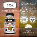 Organic Ashwagandha Capsules with Black Pepper 1300mg